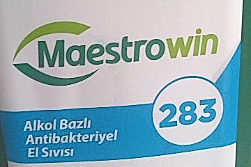 Alkol Bazlı Antibakteriyel El Sıvısı MAESTROWIN 283